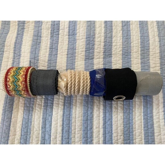 Vintage 6 Pc Trim Lot for Junk Journals Crafts Scrapbooking Doll Pillow 1Yd Ea - Picture 1 of 16